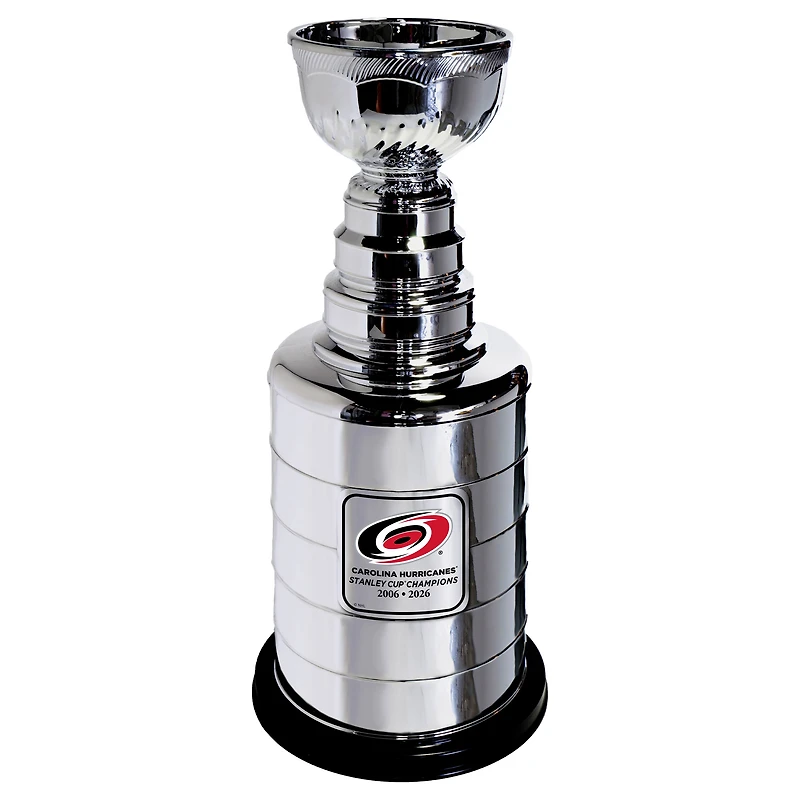 UPI Marketing Carolina Hurricanes Two-Time Stanley Cup Champions 25" Replica 2026 Trophy