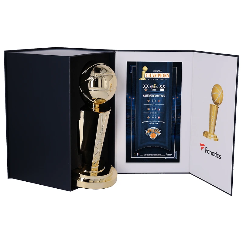 New York Knicks 2026 NBA Finals Champions 12" Larry O'Brien Replica Trophy