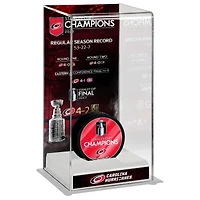 Carolina Hurricanes 2026 Stanley Cup Champions Deluxe Tall Logo Hockey Puck Case