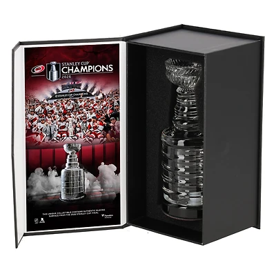 Carolina Hurricanes 2026 Stanley Cup Champions Crystal Cup - Filled with Ice from the 2026 Stanley Cup Final