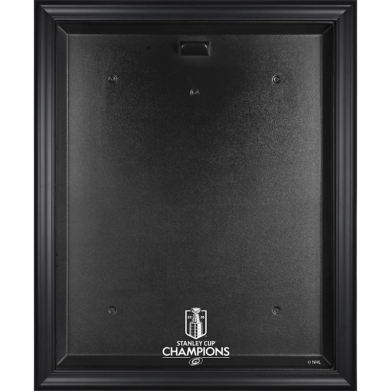 Carolina Hurricanes 2026 Stanley Cup Champions Black Framed Jersey Display Case