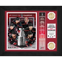 Highland Mint Carolina Hurricanes 2026 Stanley Cup Champions Limited Edition 13" x 16" Team Force Bronze Coin Photo Mint