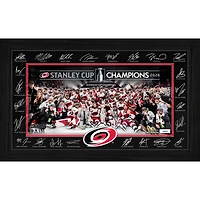 Highland Mint Carolina Hurricanes 2026 Stanley Cup Champions 12" x 20" Limited Edition Tradition Signature Frame