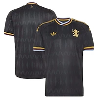 Men's adidas Black Aston Villa 2026/27 Away Replica Jersey