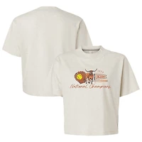 Unisex Cream Texas Longhorns 2026 NCAA Softball Women's College World Series Champions Boxy T-Shirt
