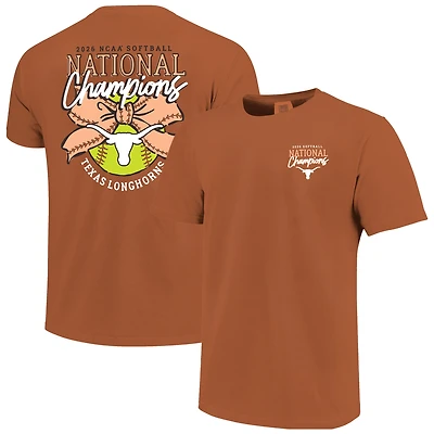 Unisex Texas Orange Texas Longhorns 2026 NCAA Softball Women's College World Series Champions Comfort Colors T-Shirt