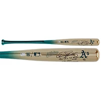 Dennis Eckersley Athletics Autographed Big Time Bats Chrome Bat with Multiple Inscriptions