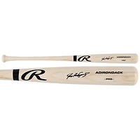 Ivan Rodriguez Texas Rangers Autographed Blonde Rawlings Pro Bat