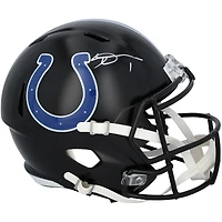 Ahmad Sauce Gardner Indianapolis Colts Autographed Riddell 2023 Black Alternate Speed Replica Helmet