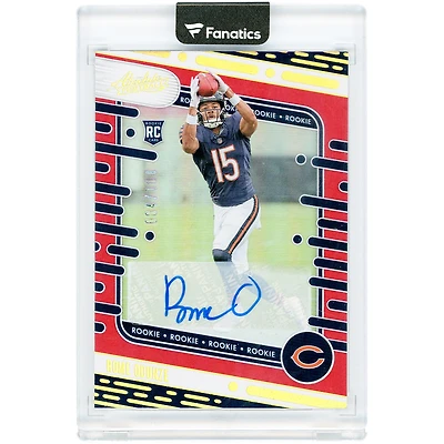 Rome Odunze Chicago Bears Autographed 2024 Panini Absolute Red #109 #84/100 Rookie Card