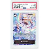 Rob Lucci 2023 One Piece Awakening Of The New Era Alternate Art #093 PSA Authenticated 10 Card