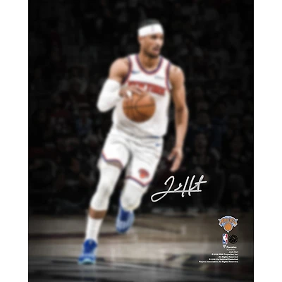 Josh Hart New York Knicks Autographed 2026 NBA Finals Champions 8" x 10" Action Spotlight Photograph