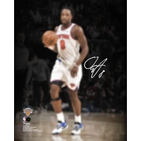 OG Anunoby New York Knicks Autographed 2026 NBA Finals Champions 8" x 10" Action Spotlight Photograph