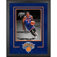 Miles McBride New York Knicks Autographed 2026 NBA Finals Champions Deluxe Framed 16" x 20" Action Spotlight Photograph