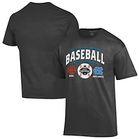 Unisex Champion Gray South Carolina Gamecocks vs. North Carolina Tar Heels 2026 NCAA Baseball Super Regional Matchup T-Shirt