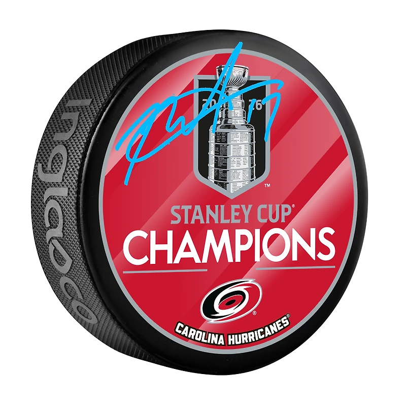 Rod Brind'Amour Carolina Hurricanes Autographed 2026 Stanley Cup Champions Hockey Puck