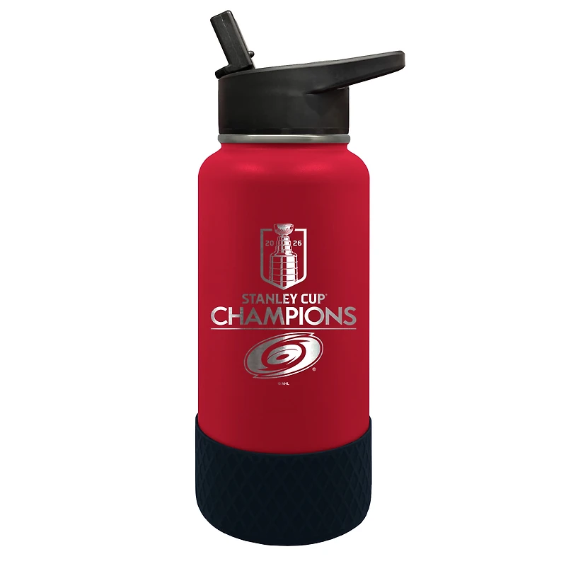 Great American Products Carolina Hurricanes 2026 Stanley Cup Champions 32oz. Thirst Hydration Water Bottle
