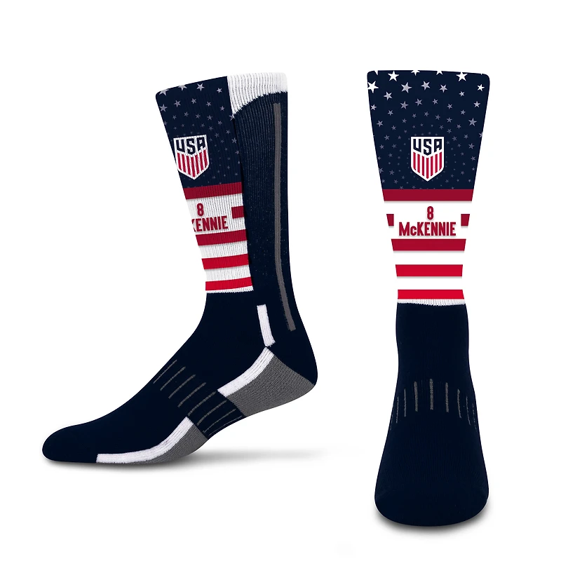 Youth PRO Compression Weston McKennie USMNT Phenom Player Radial Stars & Stripes Tube Socks