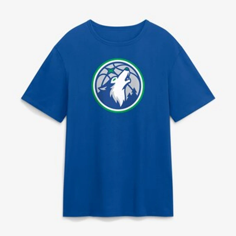 Men's Blue Minnesota Timberwolves Essential T-Shirt