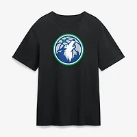 Men's Black Minnesota Timberwolves Essential T-Shirt