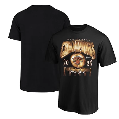 Men's '47 Black New York Knicks 2026 NBA Finals Champions Big & Tall T-Shirt