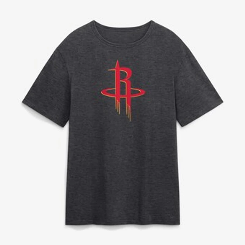 Men's  Charcoal Houston Rockets Essential T-Shirt