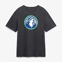 Men's Charcoal Minnesota Timberwolves Essential T-Shirt