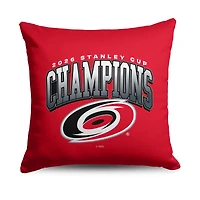 The Northwest Group Carolina Hurricanes 2026 Stanley Cup Champions 18" x 18" Throw Pillow