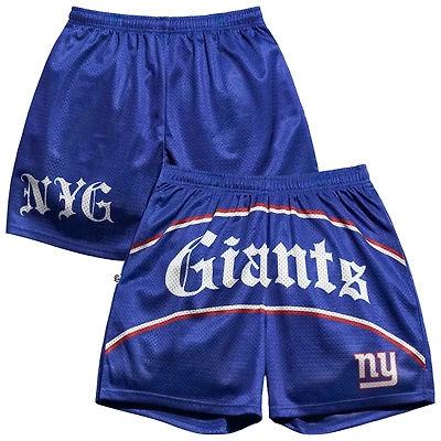 Men's Chalk Line Royal New York Giants Victorian Retro Shorts