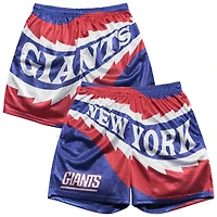 Men's Chalk Line Royal/Blue New York Giants Saw Blade Retro Shorts