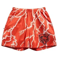 Men's Chalk Line Orange Chicago Bears Lightning Retro Shorts