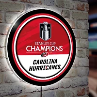 Evergreen Enterprises Carolina Hurricanes 2026 Stanley Cup Champions 23" LED XL Round Wall Sign