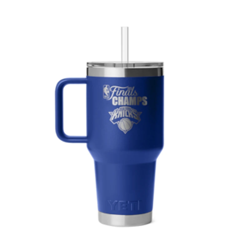 YETI New York Knicks 2026 NBA Finals Champions 35oz. Rambler Straw Mug