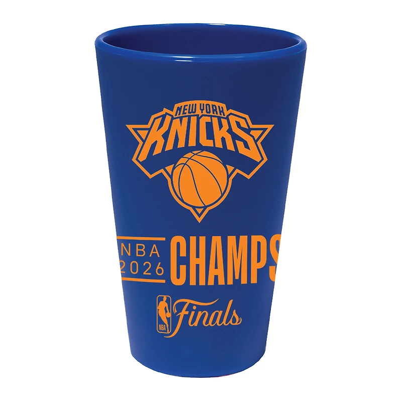 WinCraft New York Knicks 2026 NBA Finals Champions 16oz. Silicone Pint Glass