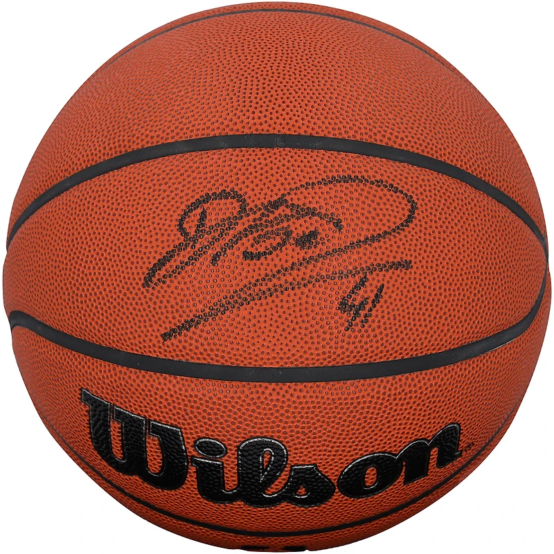 Dirk Nowitzki Dallas Mavericks Autographed Wilson Authentic Series Indoor/Outdoor Basketball in Black Ink