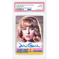 Teri Garr Autographed 1998 Skybox Star Trek #A58 PSA Authenticated 8 Card