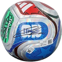 Matheus Cunha Brazil National Team Autographed FIFA World Cup 2026 Training Foil Soccer Ball
