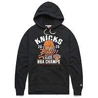 Unisex Homage Charcoal New York Knicks 2026 NBA Finals Champions Bang! Tri-Blend Hoodie