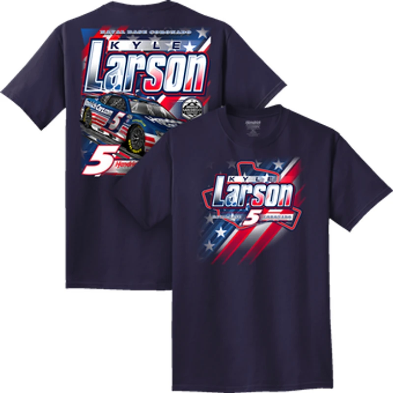 Men's Classic Ink Navy Kyle Larson San Diego Race Weekend Paint Scheme T-Shirt