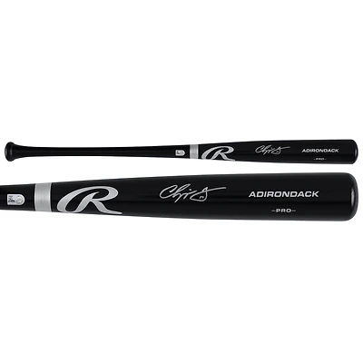 Chipper Jones Atlanta Braves Autographed Black Rawlings Pro Bat