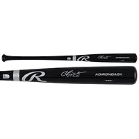 Chipper Jones Atlanta Braves Autographed Black Rawlings Pro Bat
