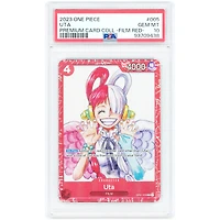 Uta 2023 One Piece Promo Premium Card Collection Film Red Edition #OP01-005 PSA Authenticated 10 Card