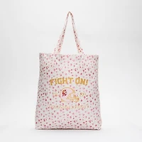 LoveShackFancy Women's White USC Trojans Canvas Tote Bag