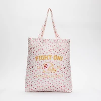 LoveShackFancy Women's White USC Trojans Canvas Tote Bag