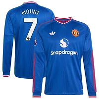 Men's adidas Mason Mount Royal Manchester United 2026/27 Away On-Field Authentic Long Sleeve Jersey