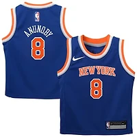 Toddler Nike OG Anunoby Blue New York Knicks Swingman Swingman Jersey - Icon Edition