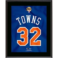 Karl-Anthony Towns New York Knicks 10.5" x 13" 2026 NBA Finals Jersey Number Sublimated Player Plaque