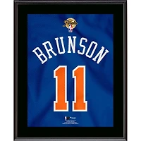 Jalen Brunson New York Knicks 10.5" x 13" 2026 NBA Finals Jersey Number Sublimated Player Plaque