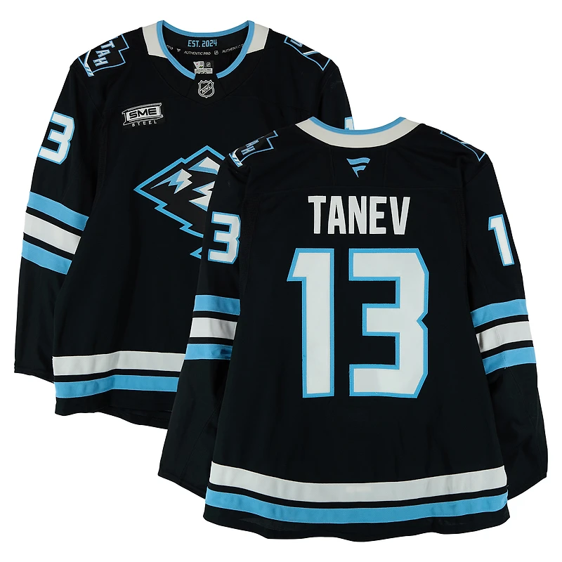 Brandon Tanev Utah Mammoth Game-Used #13 Jersey Worn During Round One of the 2026 Stanley Cup Playoffs vs. Vegas Golden Knights