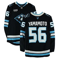 Kailer Yamamoto Utah Mammoth Game-Used #56 Jersey Worn During Round One of the 2026 Stanley Cup Playoffs vs. Vegas Golden Knights
